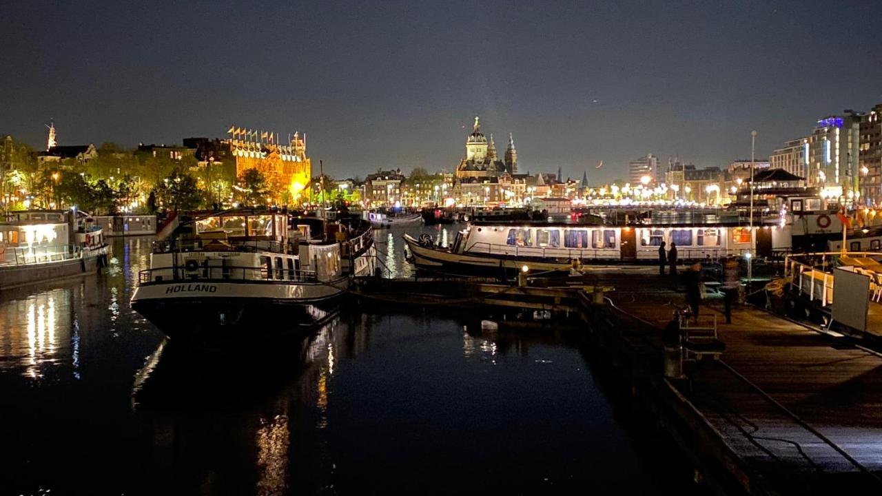 Unique Hotelboat Botel Lena Maria Amsterdam Dış mekan fotoğraf