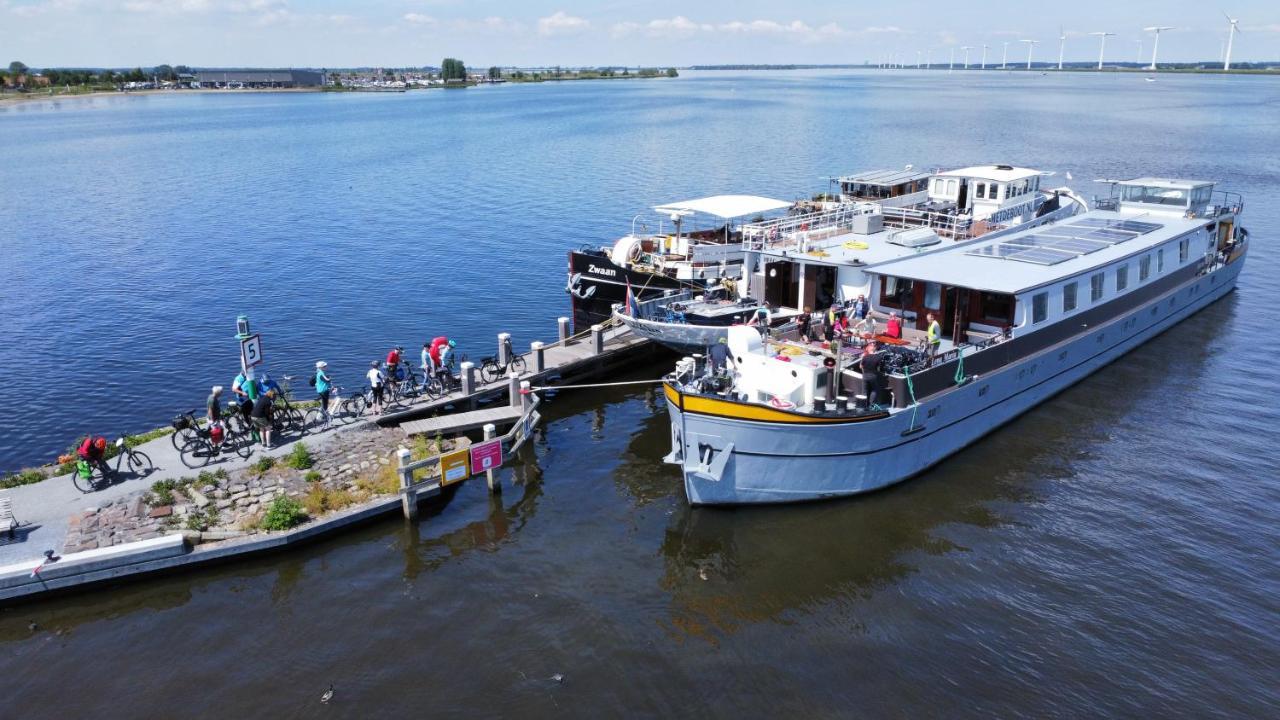 Unique Hotelboat Botel Lena Maria Amsterdam Dış mekan fotoğraf